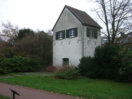 Kempen : Gartenhaus, im Grüngürtel an der Stadtmauer